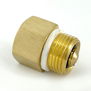 Клапан отсечной для воздухоотводчика НВ 1/4" х 3/8" UNI-FITT Артикул 220G0100