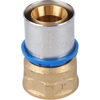 Переходник APE (Италия) с внутренней резьбой 1 х 32 для металлопласта прессовой Артикул ARL1110400