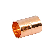Муфта равнопроходная 18 мм под пайку EFFEBI, медь (HR5270A181800)