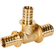 Тройник переходной 32 x 25 x 25 мм. аксиальный для труб PEX ROMMER (RFA-0014-322525)