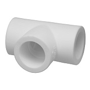 Тройник VALFEX DN 32 мм белый ПП под пайку