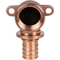 Водорозетка надвижная 25-Rp 3/4" REHAU RX корот. (бронза)