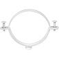 Хомут D=80 мм с набором крепежа к стене для коаксиального дымохода, ROMMER (RCA-0080-020111)