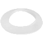 Накладка декоративная для дымохода вн. D=100 мм, внешний D=160 мм, белая, ROMMER (RCA-6010-000106)