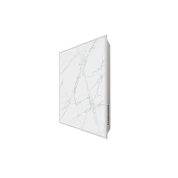 Панель отопительная 60 х 60 WHITE STONE SCT, белый гранит / белый корпус, STOUT (SCT-00WW-006060)