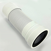 Труба McALPINE фановая L=330-850 мм гофр., вход 97-107 мм, выход 110 мм