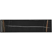 Панель отопительная 120 х 30 BLACK STONE SCT, черный гранит / черный корпус STOUT (SCT-00BB-012030)