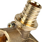 Водорозетка надвижная 20-Rp 1/2" REHAU RX корот. (бронза)