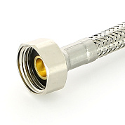 Гибкая подводка для воды ВВ 3/4", 80 см, DN 13, оплётка из нерж. стали UNI-FITT