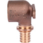 Водорозетка надвижная 20-Rp 3/4" REHAU RX корот. (бронза)
