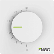 Терморегулятор Salus ENGO Simple комнатный, механический, накладной, белый