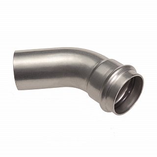 Отвод 45° 28 однораструбный нержавеющая сталь TECE Артикул PS50400280000