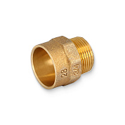 Муфта переходная 28 х 3/4" (НР) под пайку EFFEBI, бронза (HB4243A052800)