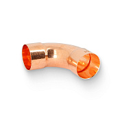 Отвод двухраструбный 90° JINTIAN пайка 54 мм медный