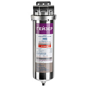 Корпус ГЕЙЗЕР HS нержавейка 3/4" 10 SL для горячей и холодной воды 10" Slim Line