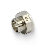 Переходник резьбовой 1" x 1" 1/4 ВН никель UNI-FITT OPTIMAL (603N4501)