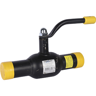 Кран шаровый стальной DN 40 БРОЕН Балломакс под сварку PN 40 с рукояткой Артикул 300186