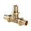 Тройник переходной 25 x 16 x 25 аксиальный для труб PE-X VALTEC