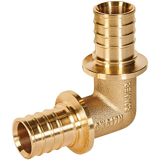 Угольник 90° надвижной 25 мм. для труб из сшитого полиэтилена ROMMER Артикул RFA-0007-000025