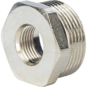 Футорка редукционная НВ 2" х 1/2" STOUT, латунь - никель (260044N200400B)