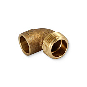 Угол переходной 15 х 1/2" (НР) под пайку EFFEBI, бронза (HB4092A041500)