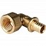 Угол переходной 16 x 1/2" ВР аксиальный для труб PE-X STOUT