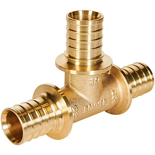 Тройник равнопроходный надвижной ROMMER 32 мм. для труб из сшитого полиэтилена Артикул RFA-0013-000032