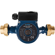 Циркуляционный насос 25-40/180, 220/240 В, 50 Hz STOUT с латунными гайками G 1" 1/2 x Rp 1"