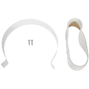 Комплект хомутов D=100 мм для соединения коаксиальных труб, сталь, ROMMER (RCA-6010-000001)