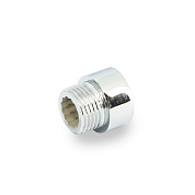 Удлинитель резьбовой 1/2” х 12,5 мм (ВН) EFFEBI, бронза - хром (B3526A0412C)