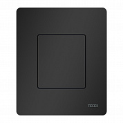 Металлическая панель смыва TECEsolid черная матовая, для инсталляции писсуара, 124 x 104 x 6 мм 9242435