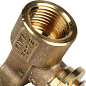Водорозетка надвижная 20-Rp 1/2" REHAU RX корот. (бронза)