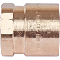 Муфта 28х3/4" переходная (ВР) под пайку с внутренней резьбой SANHA бронзовая 142702834