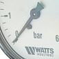 Манометр аксиальный F+R100 63 мм 1/4" 6 бар WATTS