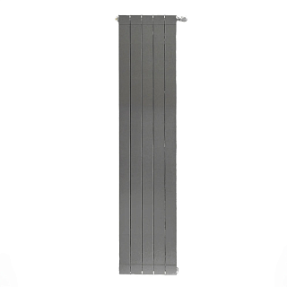 Радиатор STOUT Oscar 1800 мм 5 секций, алюминий (боковое подключение) серый SRA-0110-18000805 
