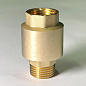 Клапан обратный НВ 1/2" OPTIMAL пружинный с металлическим затвором UNI-FITT