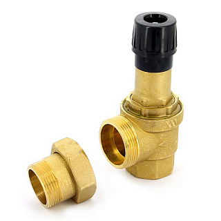 Перепускной клапан угловой HB WATTS USVR 3/4" 0,06-0,36 bar Артикул 10005171