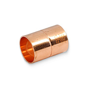 Муфта равнопроходная 22 мм под пайку EFFEBI, медь (HR5270A222200)