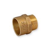 Муфта переходная 35 х 1" (НР) под пайку EFFEBI, бронза (HB4243A063500)
