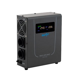 Источник бесперебойного питания БАСТИОН TEPLOCOM SKAT-UPS 500T Line-Interactive, 220 В, 500 ВА, работает от 1 внешней АКБ Артикул 4501 