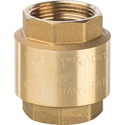 Клапан обратный пружинный муфтовый 1" 1/4, KVs 22,42 DN 32, PN 10, STOUT с пластиковым седлом