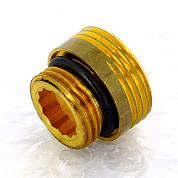 Ниппель редукционный 1/2" х 3/4" с прокладкой O-RING UNI-FITT
