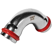 Угол 90° под пресс 35 мм, из нержавеющей стали ROMMER (RSS-1003-000035)