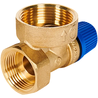 Предохранительный клапан 1 х1 1/4 ROMMER для систем водоснабжения 6 бар 