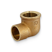 Угол переходной 18 х 1/2" (ВР) под пайку EFFEBI, бронза (HB4090A041800)