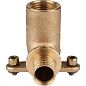 Водорозетка надвижная 20-Rp 1/2" REHAU RX длин. (бронза)