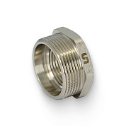 Футорка редукционная 1" 1/2 x 1" ВН, никель UNI-FITT OPTIMAL (604N6401)