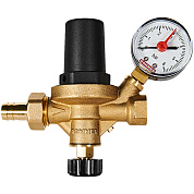 Клапан подпиточный 1/2" ВН ROMMER  с манометром латунь