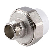 Муфта разъемная KALDE ECO 25 х 3/4" НР полипропиленовая PP белая