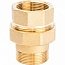 Американка ВН 1"1/2 латунь STOUT O-ring